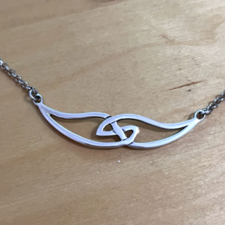 Silver Celtic Necklace - Ruabhal