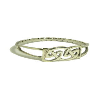 Silver Celtic Bangle - Skipport